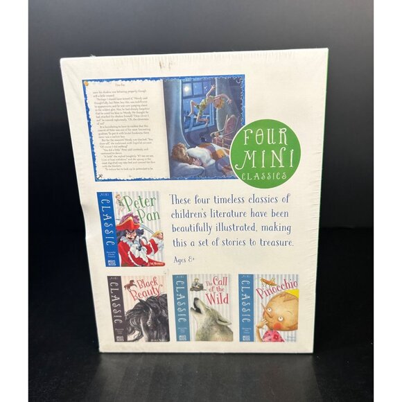 Four Mini Classic Book Set: The Call Of The Wild - Peter Pan by Miles Kelly -NEW - Picture 3 of 4